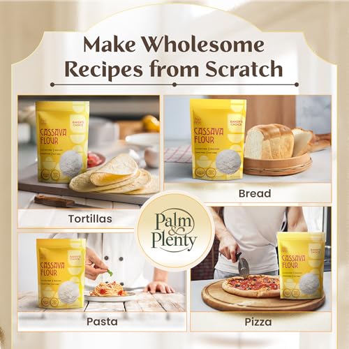 Palm & Plenty Natural Cassava Flour Gluten