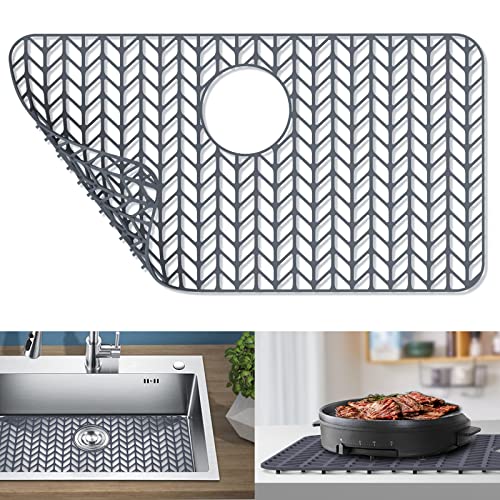 Sink Protectors for Kitchen Sink (26"x 14" Rear Drain)