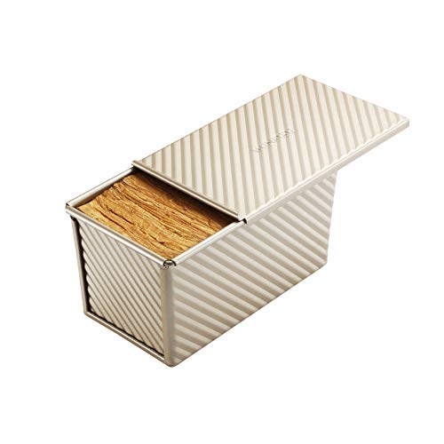 Pullman Loaf Pan w Lid 1lb (8.5x4.75x4.5)