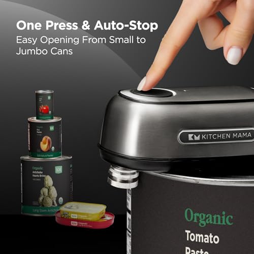 Orbit One Stainless Steel Rechargeable Electric Can Opener (Stainless Steel)