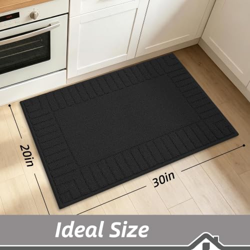 Kitchen Rugs 20"x30" (Black / 20" X 30" (Rectangular))