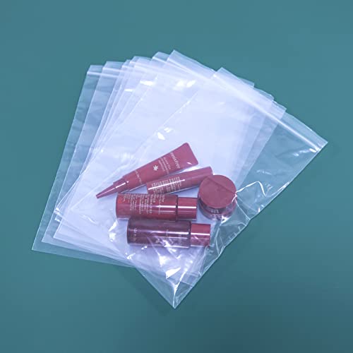 1000 Count 6" x 9" Clear Reclosable Zip Plastic Poly Bags 2 Mil for A7 A8 A9 Cards & Envelopes (6" x 9")