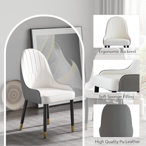 9 Piece Dining Table Chairs Set (1 Pc 59" Table + 8 Chairs / Retro Black)