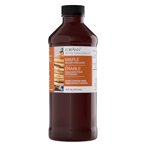 Maple Emulsion & Flavoring For Baking (16 Fl Oz (Pack of 1))