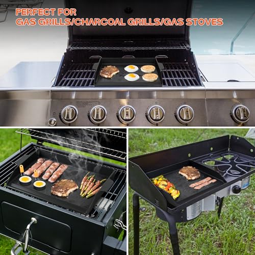 Onlyfire Universal Cast Iron Cooking Griddle (18.6" x 14" x 1.7")