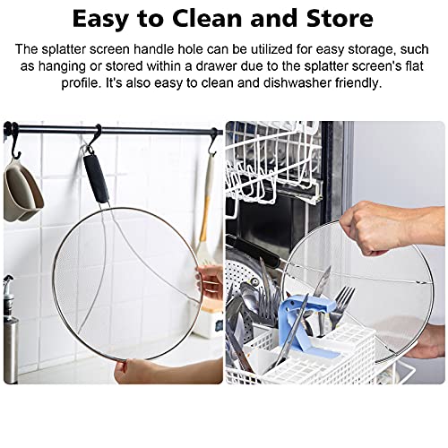 Splatter Screen for Frying Pan (13"+11.5"+9.5")