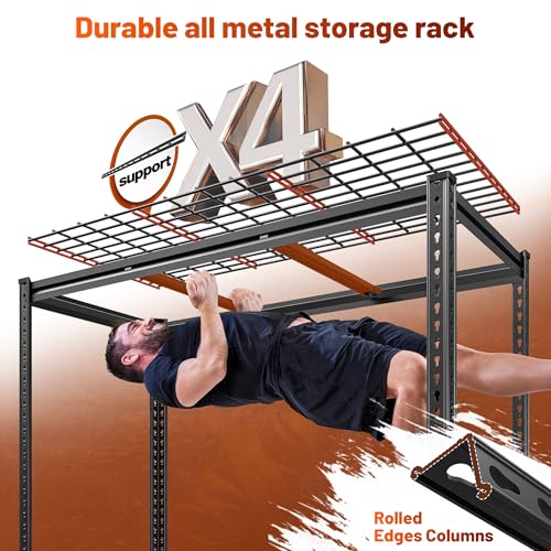 48‘’W Garage Shelving (24"D x 48"W x 72"H)