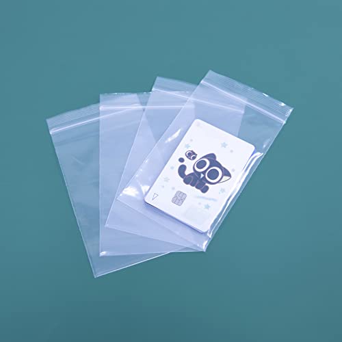 1000 Count 3" x 5" Small Plastic Bags (3" x 5")