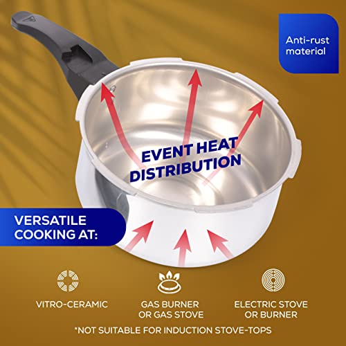 Ultra 3.7 Quart Pressure Cooker (3.7 Quarts)