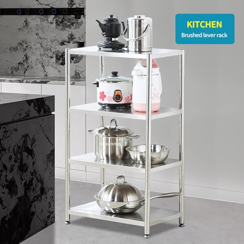 Stainless Steel Shelf (24.8*15.8-4T(No Guardrails))