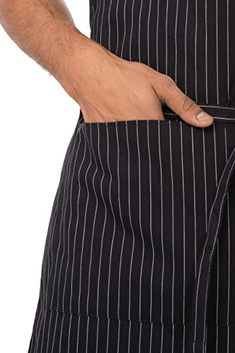 Unisex Chef Apron (Pinstripe)