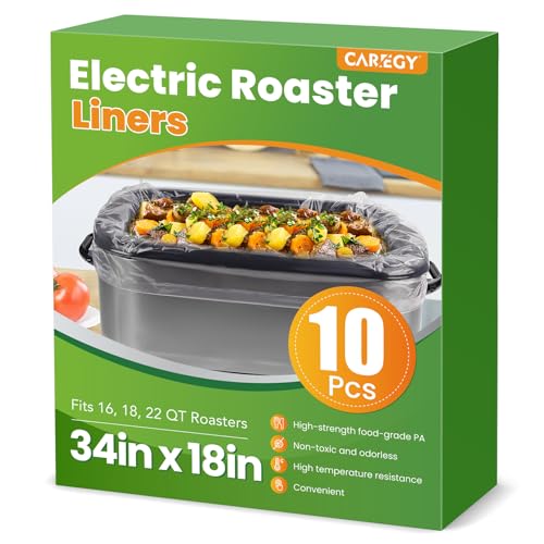 10 Counts Electric Roaster Liners 34 x 18 Inch (10-PACK)