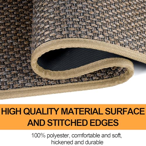 Kitchen Mat for Floor (Brown / 17.3"x60" (Rectangular))
