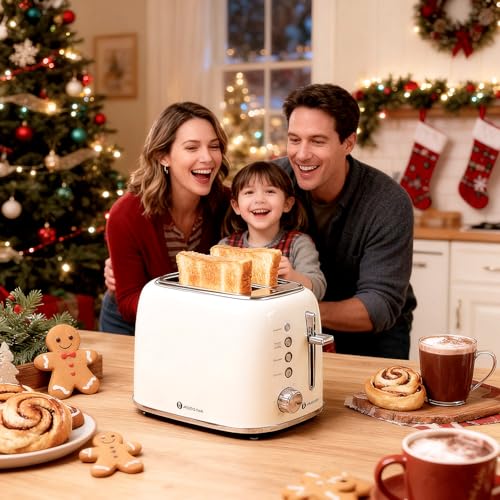 Toaster 2 Slice (Cream White)