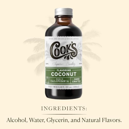 Coconut Flavoring for Cakes (16 Fl Oz (Pack of 1))