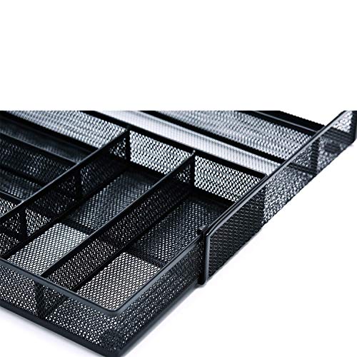 Utensil Drawer Organizer (Black)