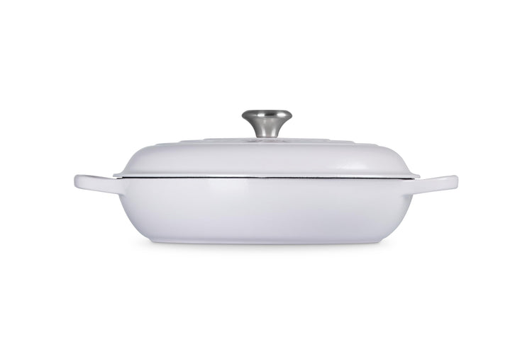 Enameled Cast Iron Signature Braiser (Shallot / 5 Qt)