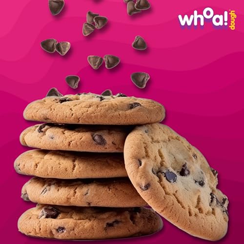Whoa Dough Ready to Bake Cookie Dough Chocolate Chip (6.9 Ounce (Pack of 6))