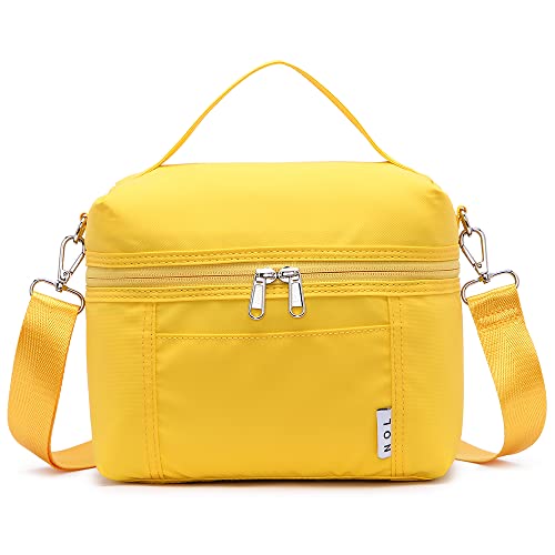 NOL 8L Insulated Lunch Bag for Women (Yellow / Medium (8 Liters))