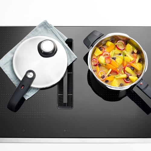 Vitavit Premium Pressure Cooker with Steamer Insert (4.8 Quarts / Stainless Steel)