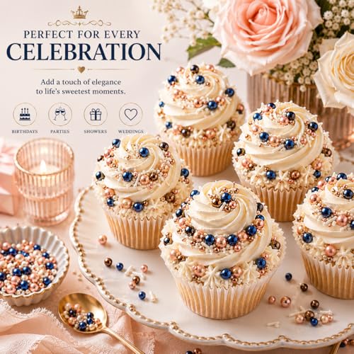 Love Disco Balls Confectionery Sprinkles (FM11)