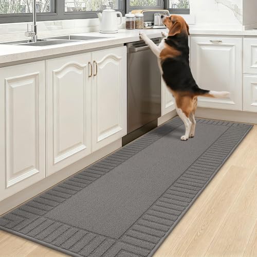Kitchen Rugs 24"x71" (Grey / 24" X 71" (Rectangular))