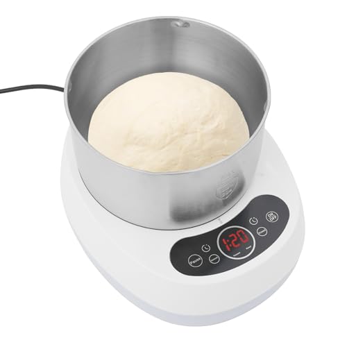 Electric Dough Maker with Ferment Function (4.5Qt, 230W, Blue)
