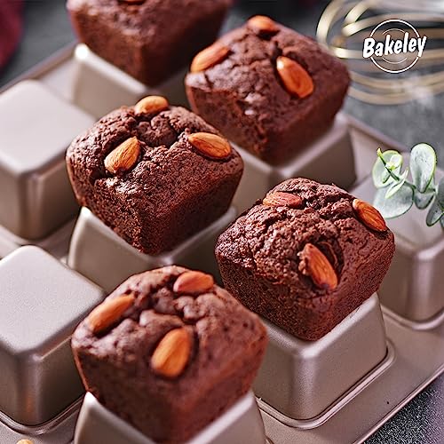 Brownie Cake Pan (11.0"D x 11.0"W x 1.6"H / Champagne Gold)