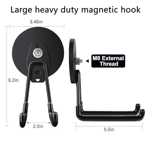 Magnetic Hook Heavy Duty (Large L 4Pack 26-130lb)