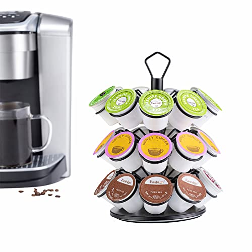 K Cup Storage Coffee Capsules Pod Holder Carousel Capsule Display Storage for k (3 tiers)