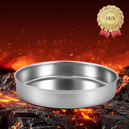 8 9.5 Inch Round Cake Pan Set (8-9.5 Inch)