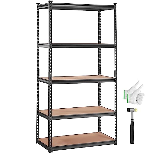 Storage Shelves 5 (36" L x 18" W x 72" H)