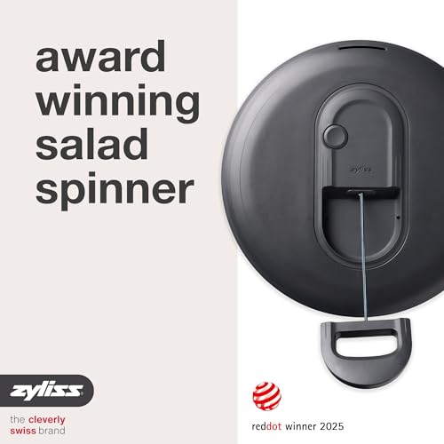 Easy Spin Salad Spinner (Stainless Steel / Large)