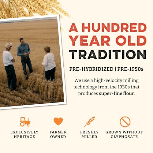 Organic Heritage Whole Wheat Flour (32 Ounce (Pack of 1))