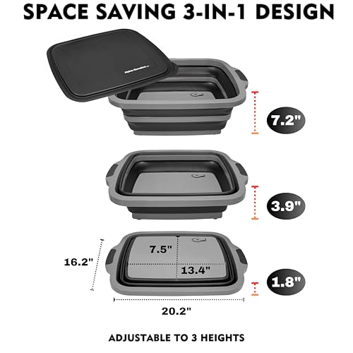Collapsible X (Slate Black / X-Large)