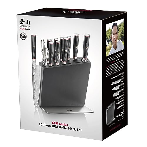 YARI Series HUA Knife HUA Block Set (12-Piece)