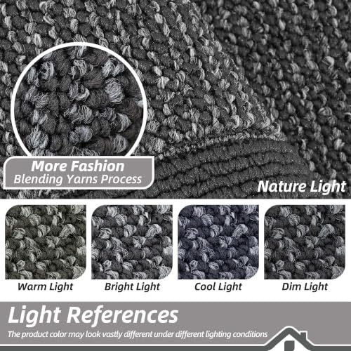 Indoor Door Mat 24" x 60" (Charcoal / 24" X 60" (Rectangular))