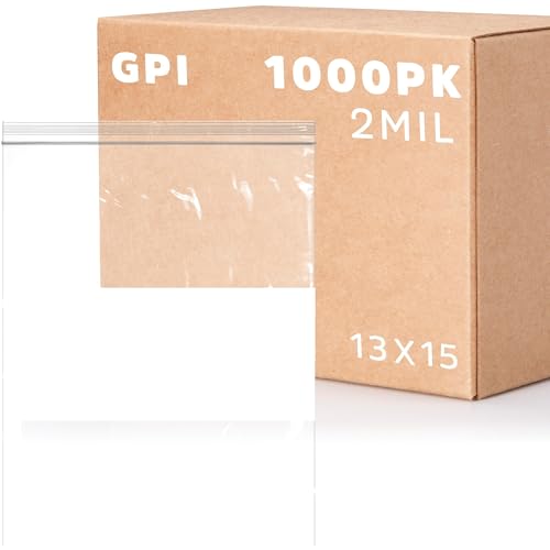 13" x 15" 2 Gallon Large Zip Bags (13" x 15")