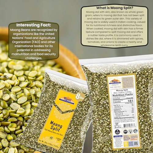 Rani Moong Split (128 Ounce (Pack of 1))