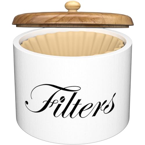 Coffee Filter Holder (Wood White)