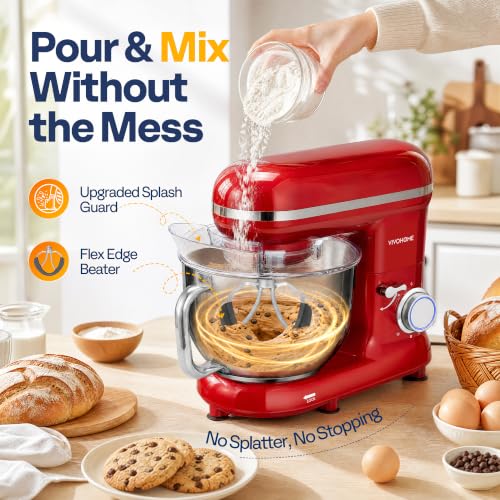 Stand Mixer 6 (Bright Red)