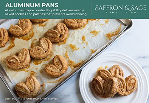 Commerical Quality Cookie Sheet Pan (4 Pack Cookie Sheet)