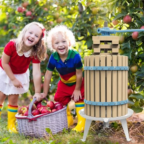 Fruit Apple Cider Wine Classic Press (4.75 Gallon / Blue)