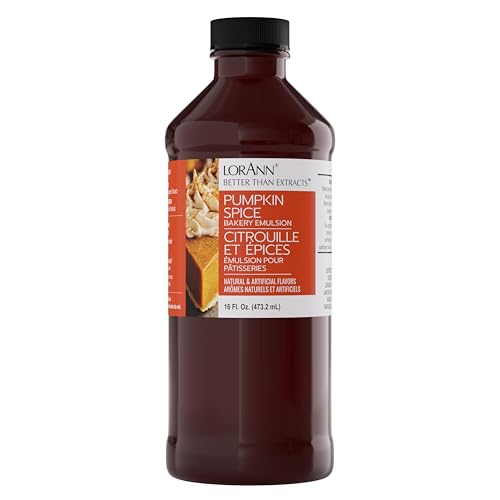 Pumpkin Spice Emulsion & Flavoring For Baking (16 Fl Oz (Pack of 1))