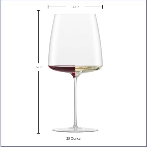 Simplify Burgundy Red Wine Glass (25 Ounce Red Wine (Set of 2) / 25 Ounce Red Wine)