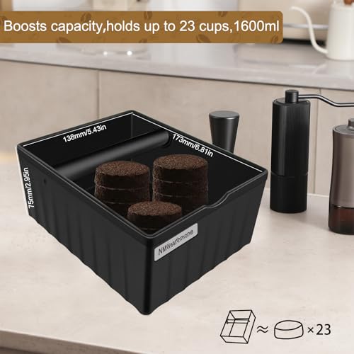 NMWearthmone Espresso knock box (Black)