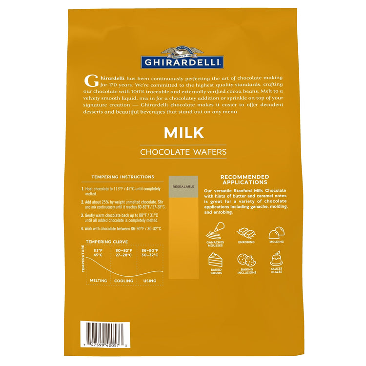 Chocolate Company Milk Chocolate Wafers (5 lb (Pack of 2))