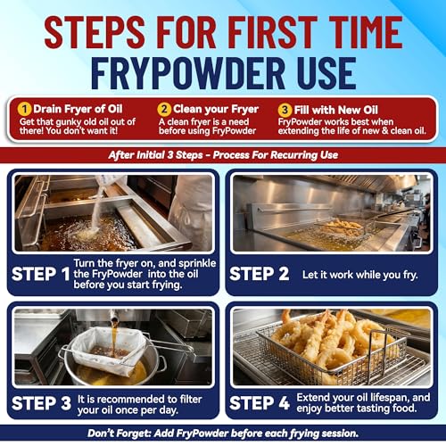 P46C Fry Powder Oil Stabilizer and Filter Aid (46 x Size C Portion Sachet)