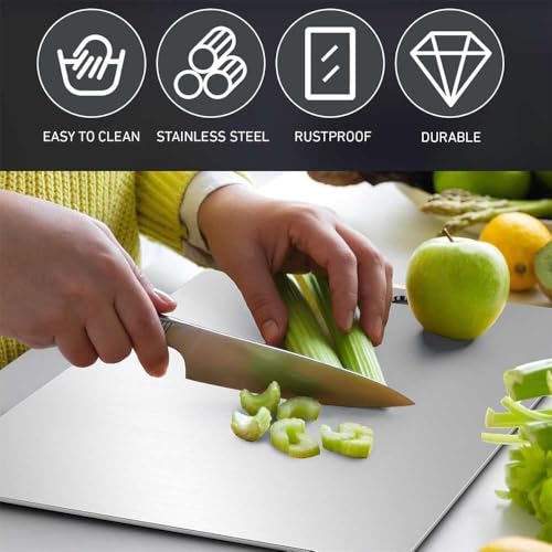 Titanium Cutting Board (12.1"L x 9"W)