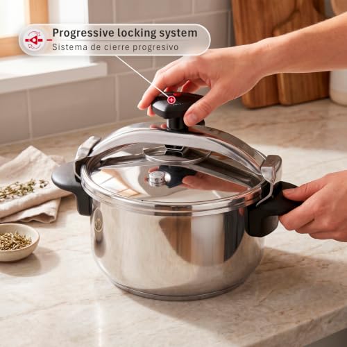 Star 10.6 Quart Pressure Cooker (10.6 Quarts)